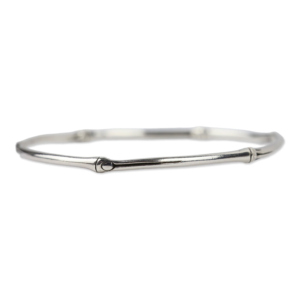 John Hardy Sterling Silver Bamboo Bangles, Set of 3