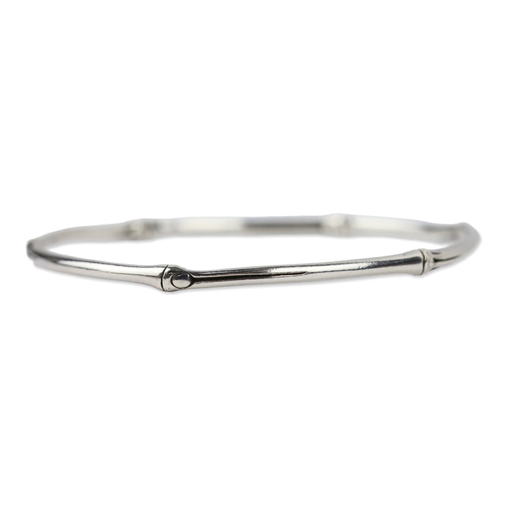 John Hardy Sterling Silver Bamboo Bangles, Set of 3