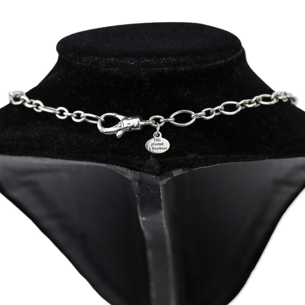John Hardy Sterling Silver Bamboo Link Necklace