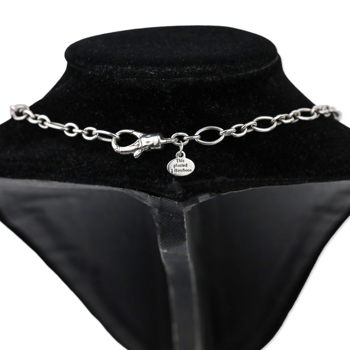 John Hardy Sterling Silver Bamboo Link Necklace