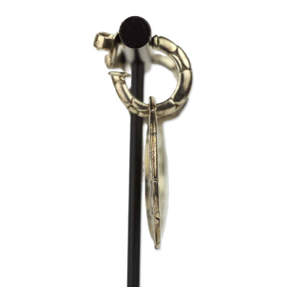 John Hardy Sterling Silver Kali Collection Nuansa Round Disc Drop Earrings