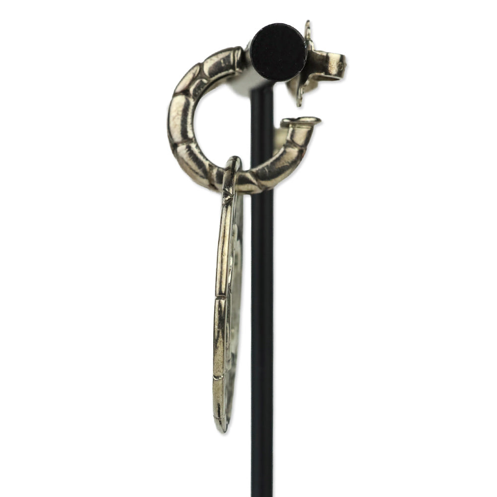 John Hardy Sterling Silver Kali Collection Nuansa Round Disc Drop Earrings