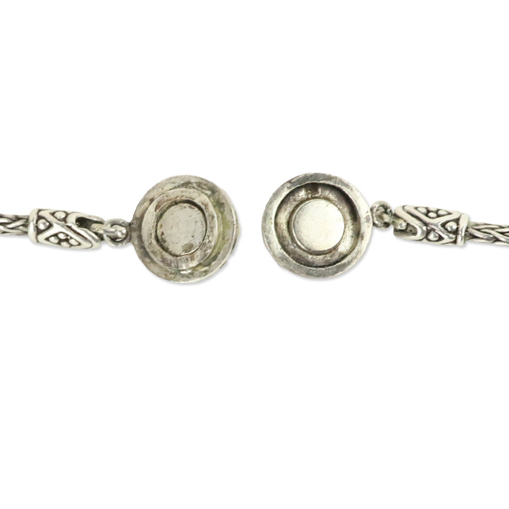 John Hardy Sterling Silver and 18K Yellow Gold Jaisalmer Station Pearl Necklace