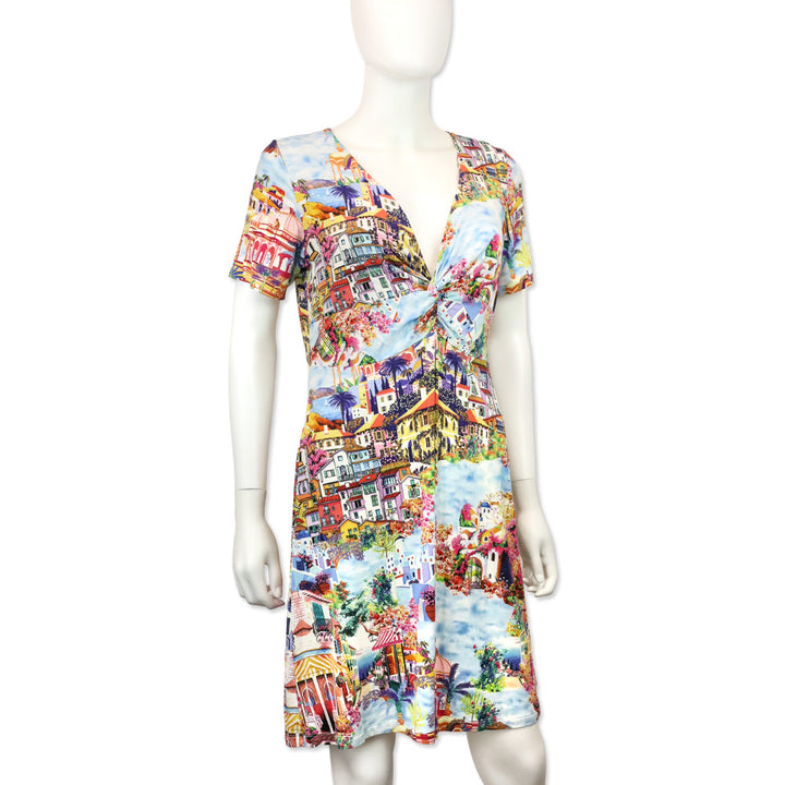 Johnny Was Janie Favorite Twist Front Swing Dress