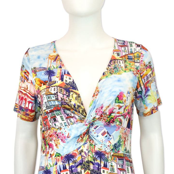 Johnny Was Janie Favorite Twist Front Swing Dress