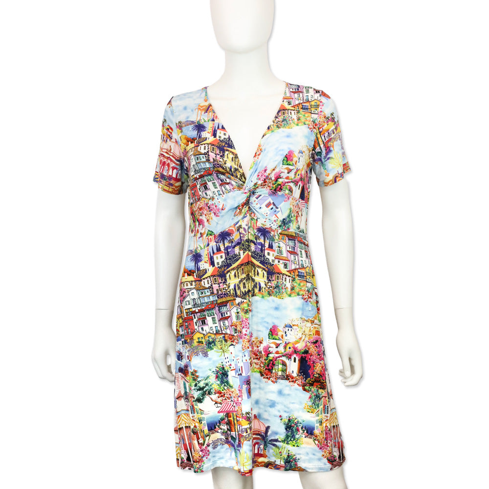 Johnny Was Janie Favorite Twist Front Swing Dress