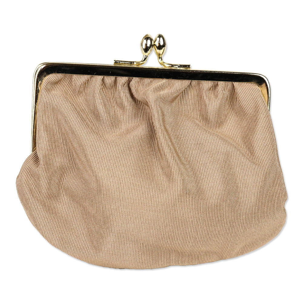 Judith Leiber Beige Snakeskin Medium Clutch with Strap