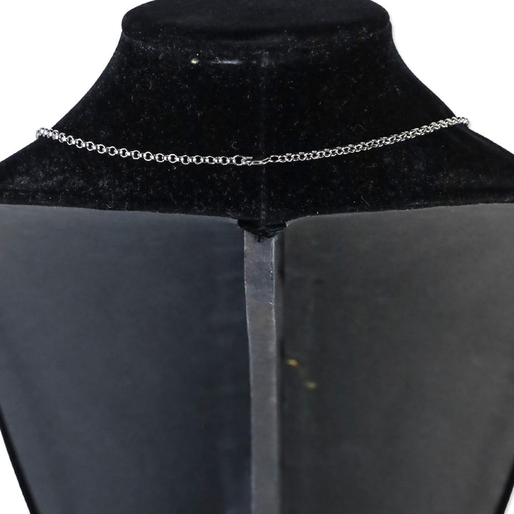 Judith Jack 925 Brown-Stone Marcasite Chain Y-Strand Necklace