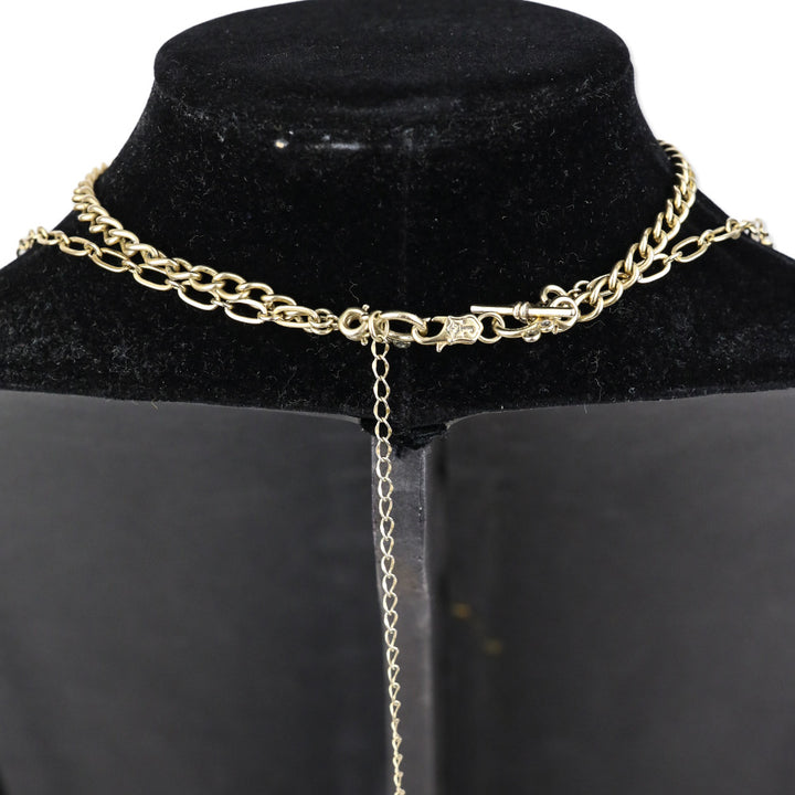 Juicy Couture Gold 3 Strand Queen of Couture Necklace