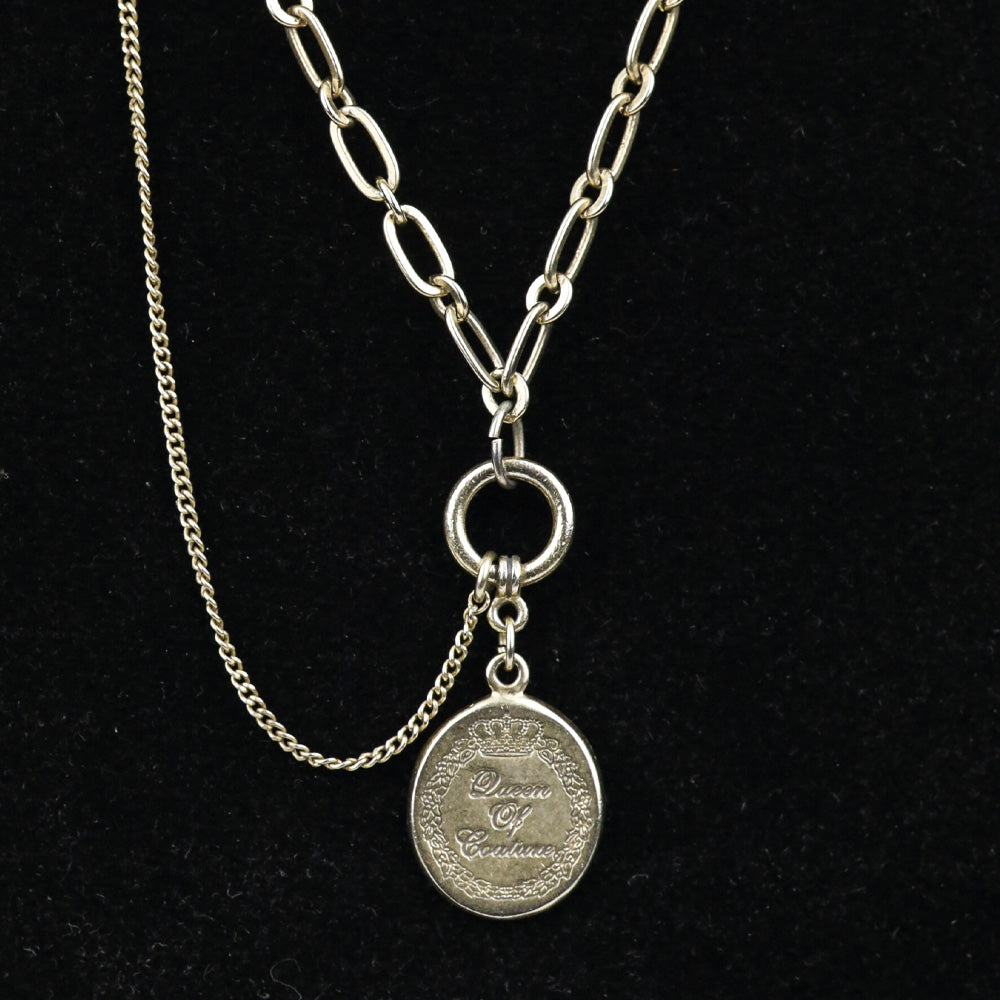 Juicy Couture Gold 3 Strand Queen of Couture Necklace