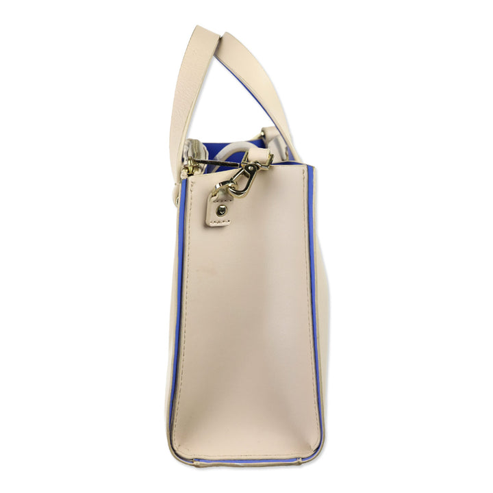 Kate Spade Arbour Hill Pumice and Adventure Blue Satchel
