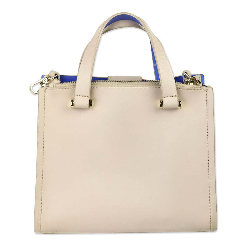 Kate Spade Arbour Hill Pumice and Adventure Blue Satchel