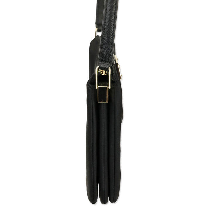 Kate Spade Black Madelyne Wilson Road Nylon Crossbody