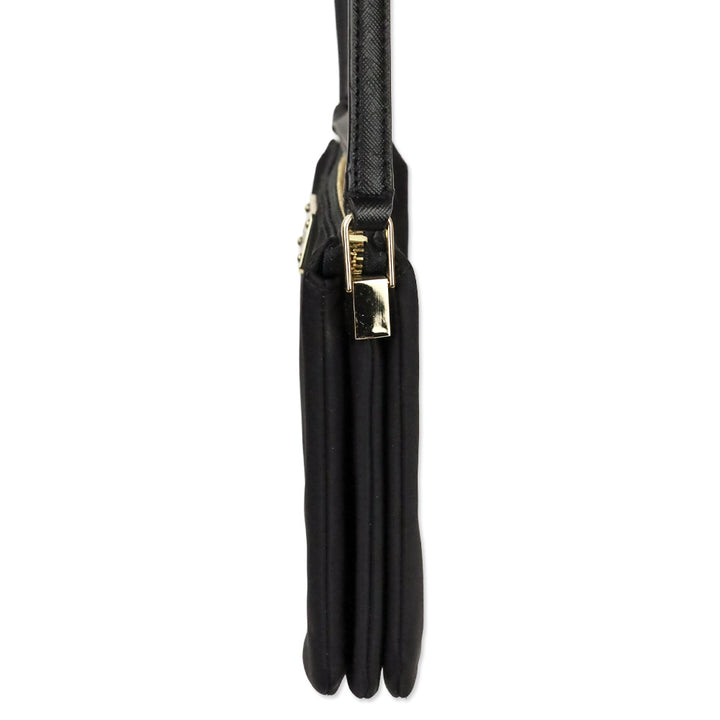 Kate Spade Black Madelyne Wilson Road Nylon Crossbody