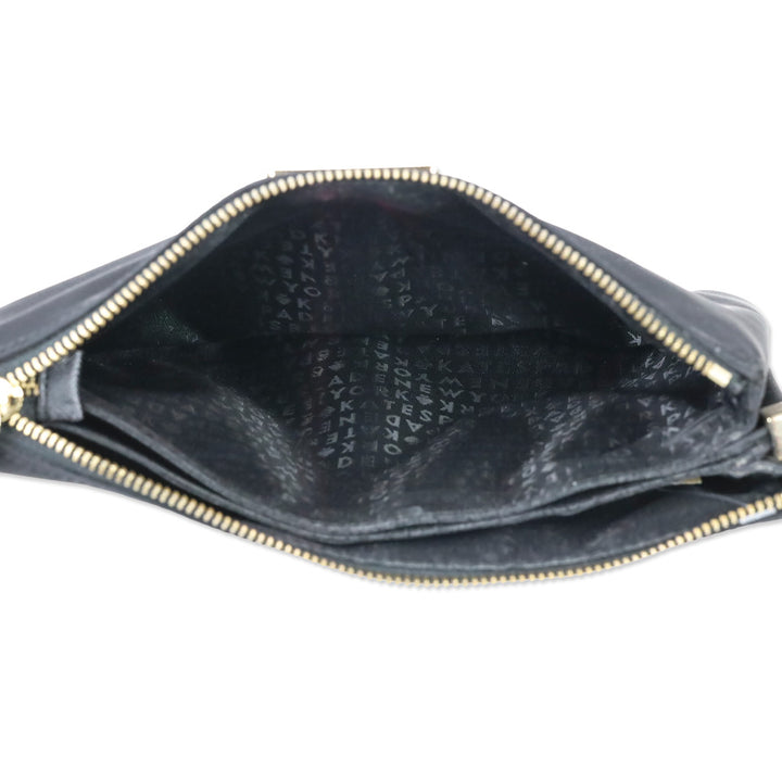 Kate Spade Black Madelyne Wilson Road Nylon Crossbody