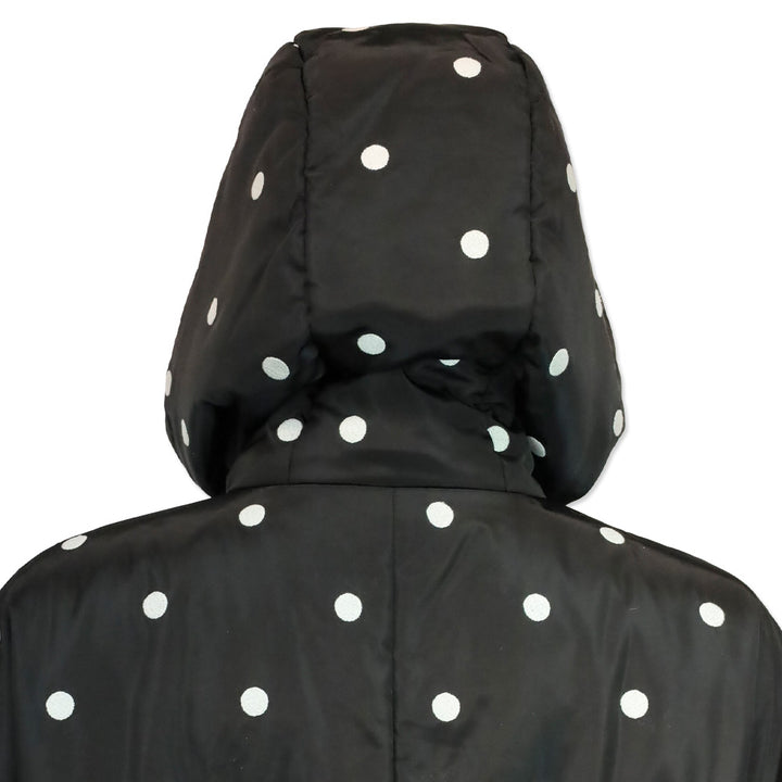 Kate Spade Breezy Dot Oversized Anorak Parka Coat