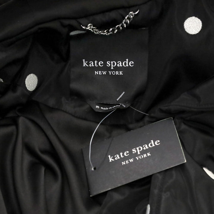 Kate Spade Breezy Dot Oversized Anorak Parka Coat