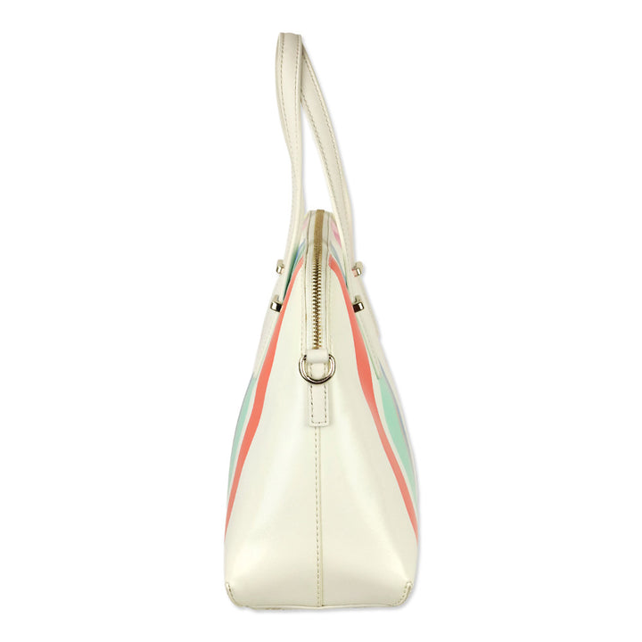 Kate Spade Cedar Street Multi Stripe Maise Satchel
