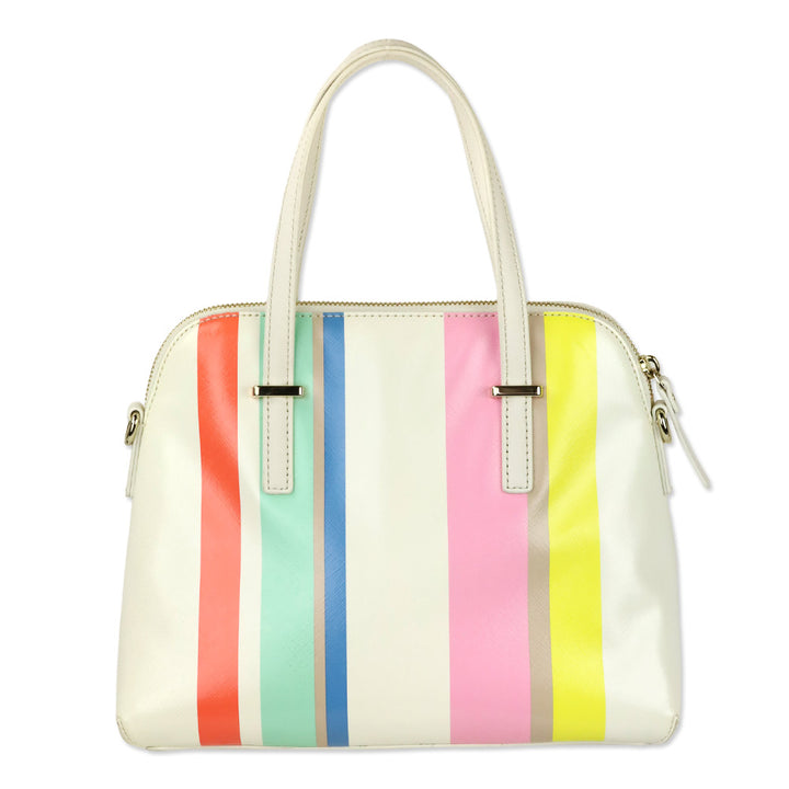 Kate Spade Cedar Street Multi Stripe Maise Satchel