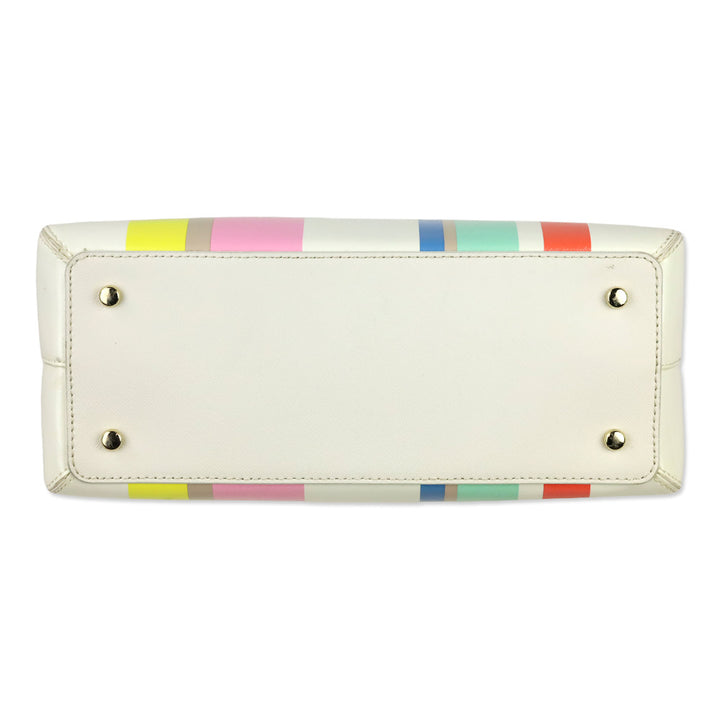 Kate Spade Cedar Street Multi Stripe Maise Satchel