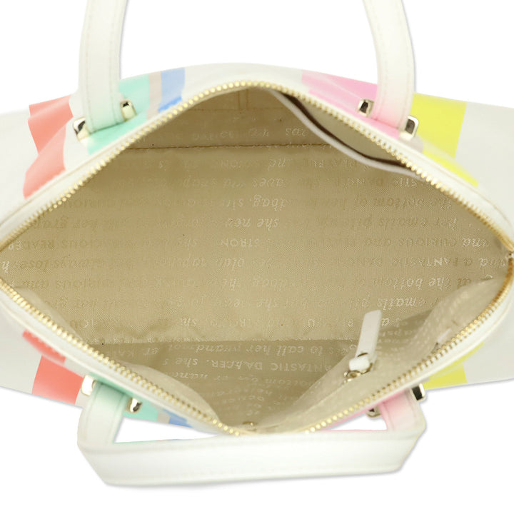 Kate Spade Cedar Street Multi Stripe Maise Satchel