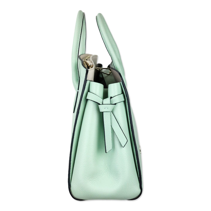 Kate Spade Chrystal Blue Knott Medium Satchel