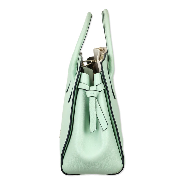 Kate Spade Chrystal Blue Knott Medium Satchel