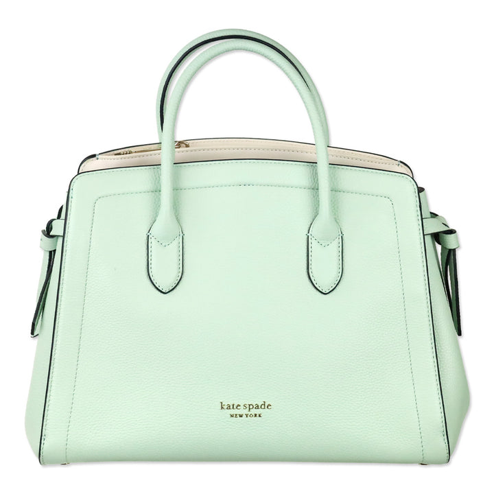 Kate Spade Chrystal Blue Knott Medium Satchel