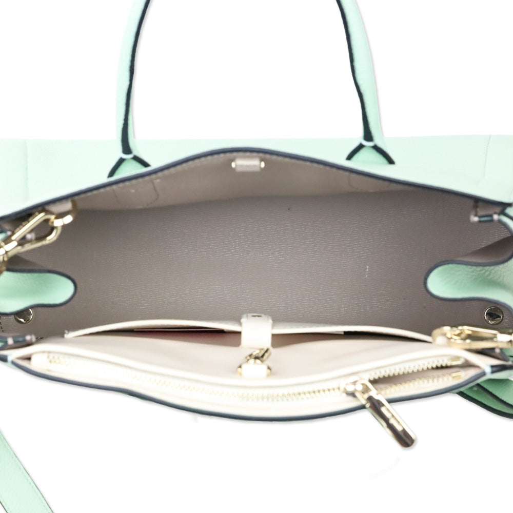 Kate Spade Chrystal Blue Knott Medium Satchel