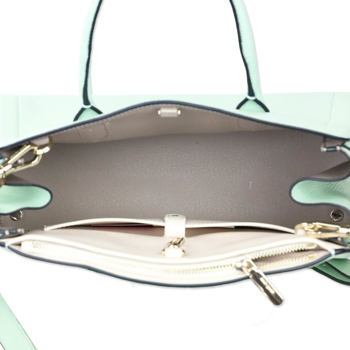 Kate Spade Chrystal Blue Knott Medium Satchel
