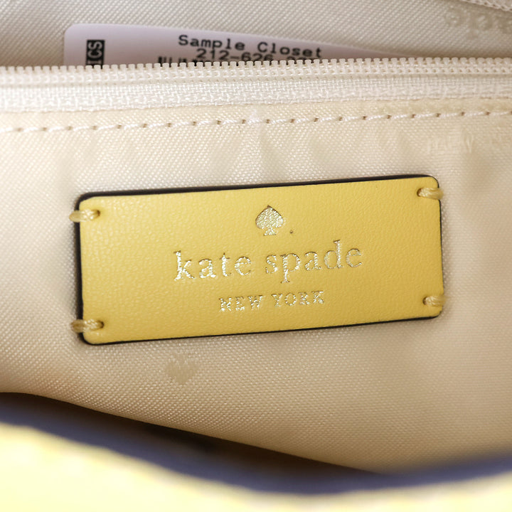 Kate Spade Fresh Hay Lena Pick Stitch Large Hobo Bag