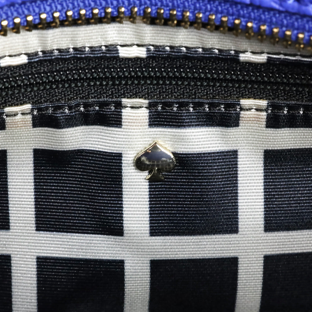 Kate Spade Island Deep Royal Blue Pebbeled Leather Holden Street Finn Shoulder Bag