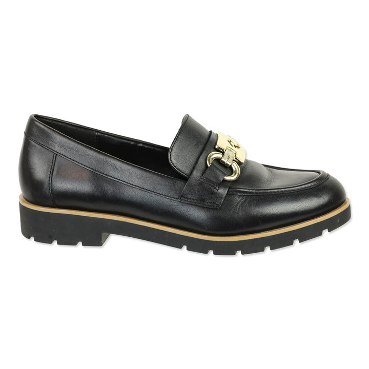 Kate Spade Kolby Black Leather Loafer