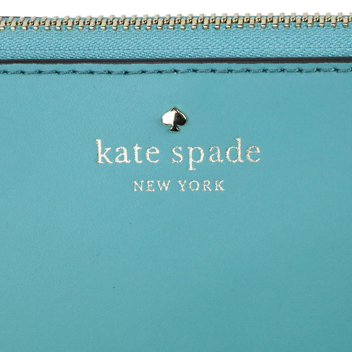 Kate Spade Light Blue Leather Ivy Street Amy Crossbody w/ Tassel