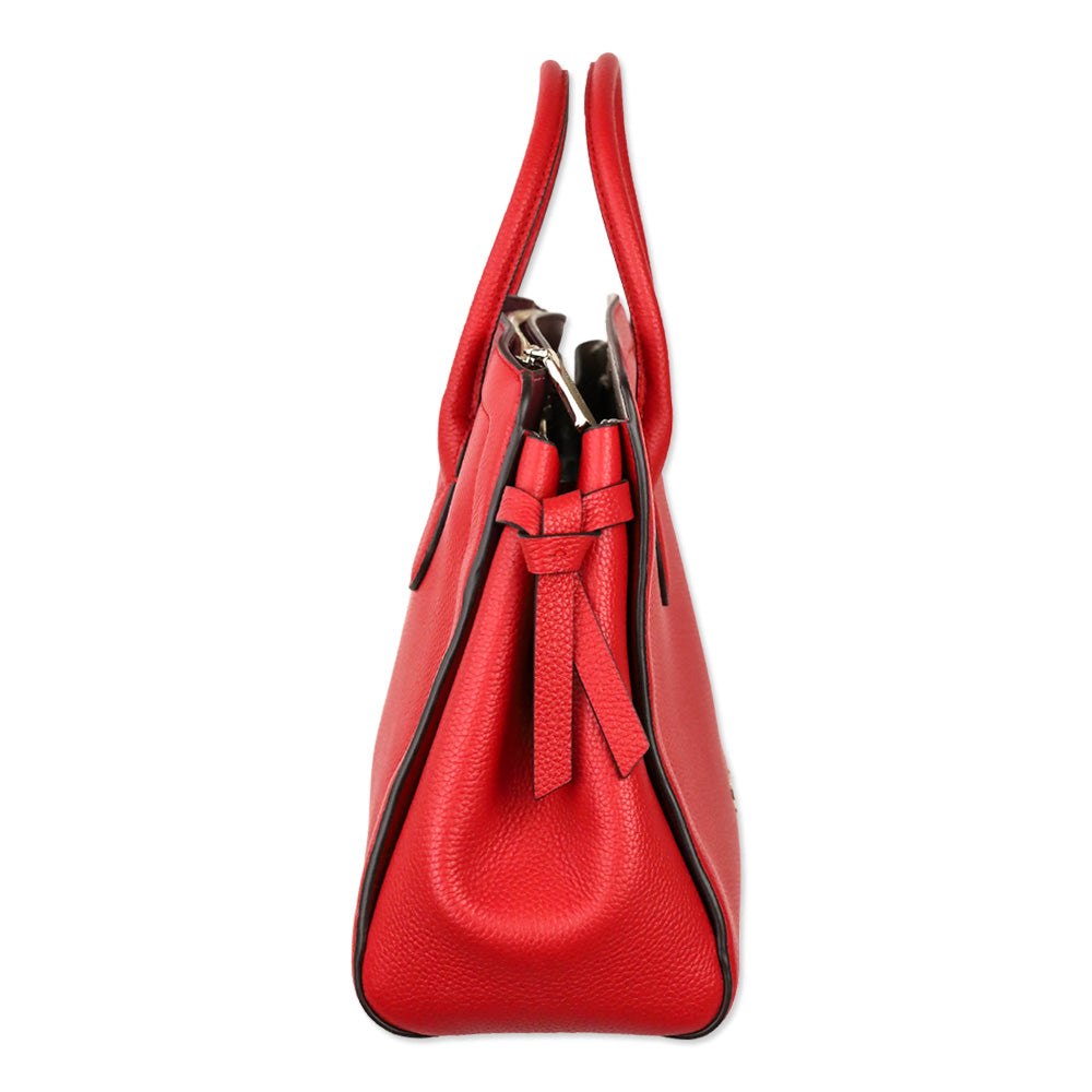 Kate Spade Lingonberry Red Knott Medium Satchel