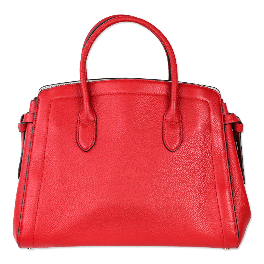 Kate Spade Lingonberry Red Knott Medium Satchel