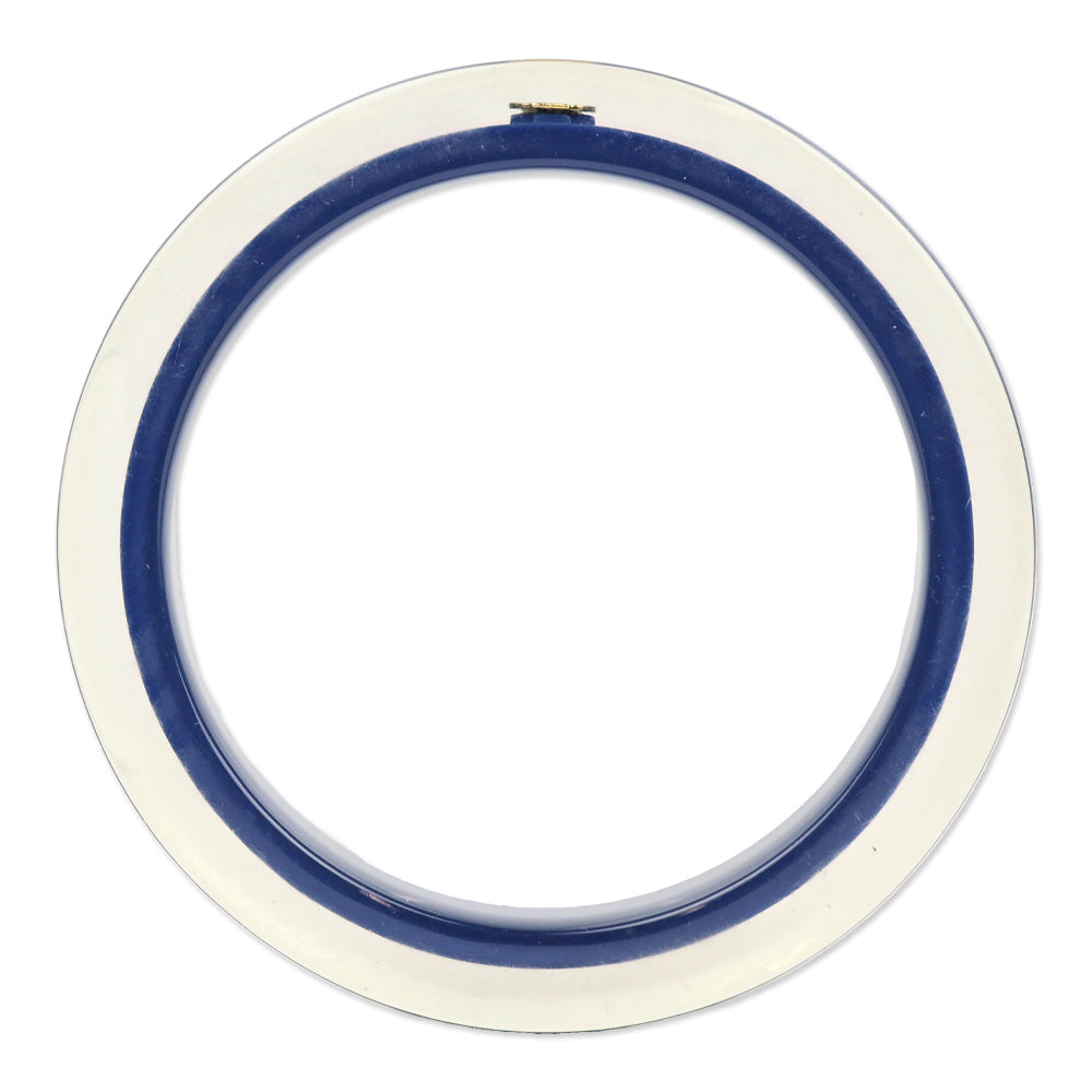 Kate Spade Logo Blue Lucite Bangle Bracelet