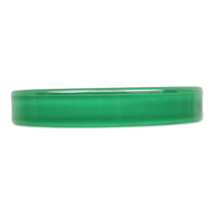Kate Spade Logo Green Lucite Bangle Bracelet