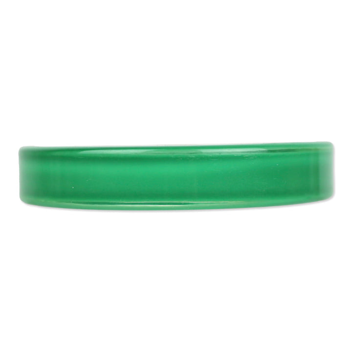 Kate Spade Logo Green Lucite Bangle Bracelet