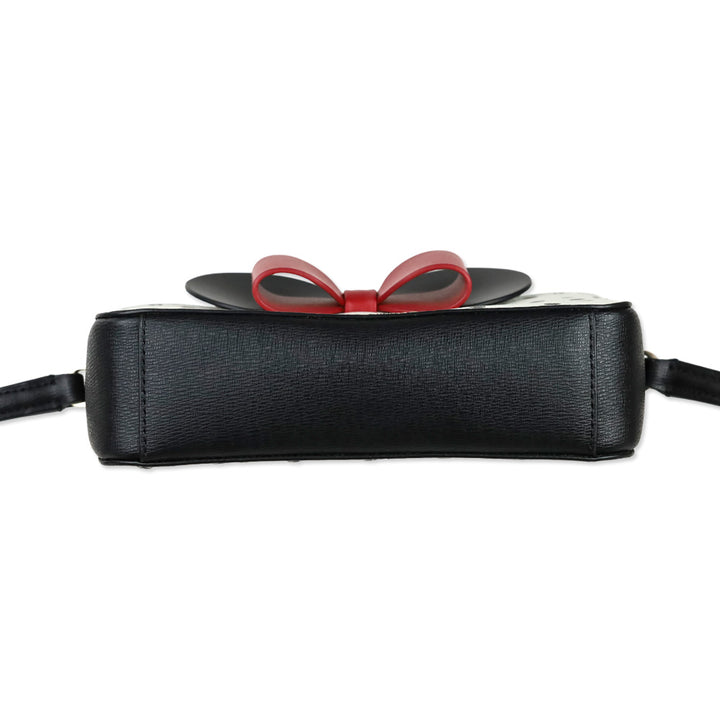 Kate Spade Minnie Mouse Bow and Ears Crossbody Zip Bag