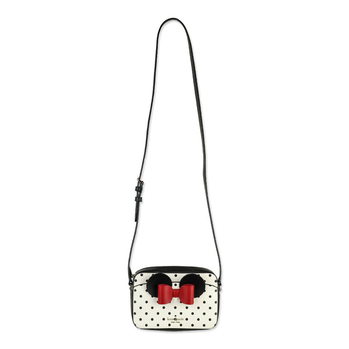Kate Spade Minnie Mouse Bow and Ears Crossbody Zip Bag