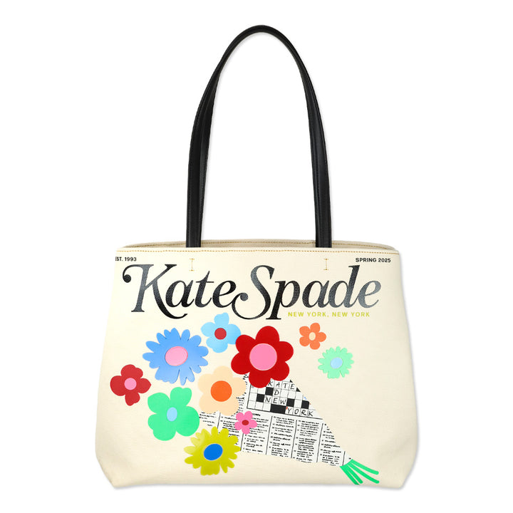 Kate Spade Multi Printed Canvas Fresh Picks Tote Bag