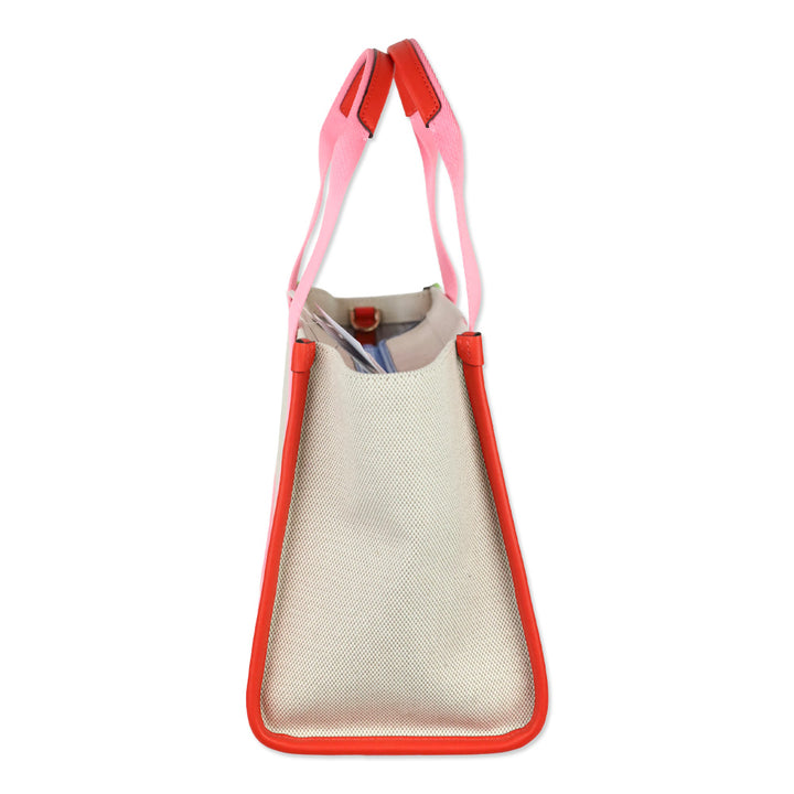 Kate Spade Multi Rainbow Kip Canvas Small Tote