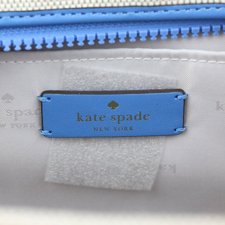 Kate Spade Multi Rainbow Kip Canvas Small Tote