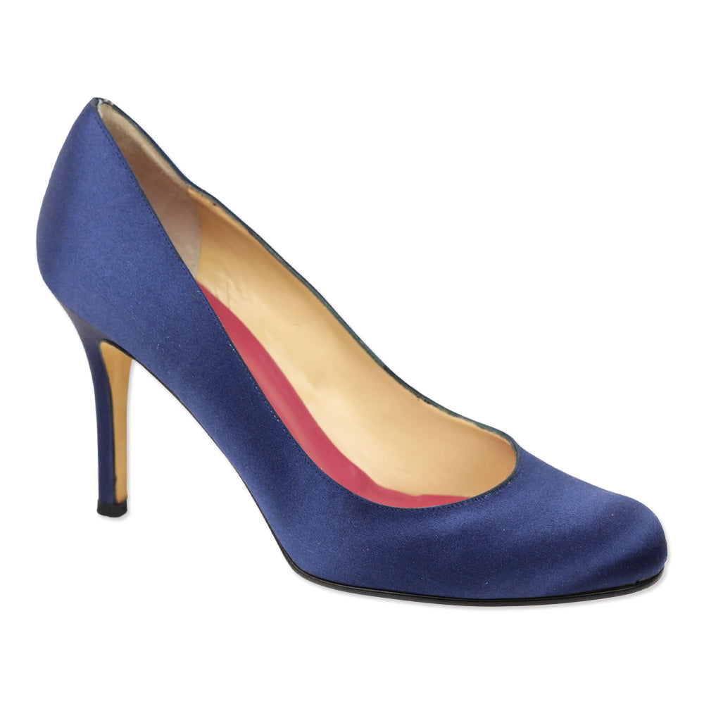 Kate Spade Navy Satin Pump