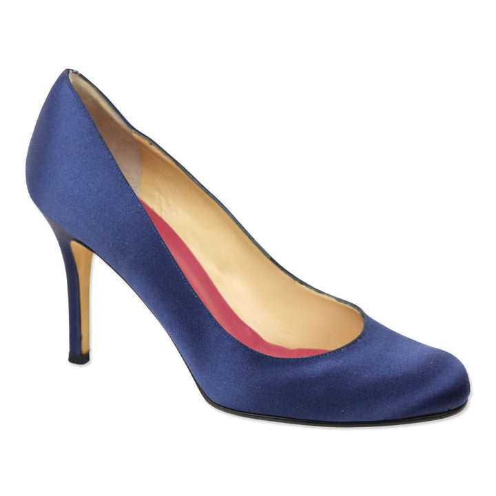 Kate Spade Navy Satin Pump