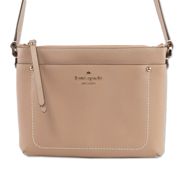 Kate Spade Nude Leather Crossbody Bag