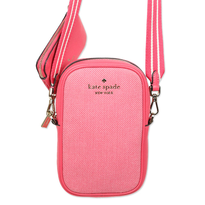 Kate Spade Rosie Canvas North South Zip Phone Crossbody
