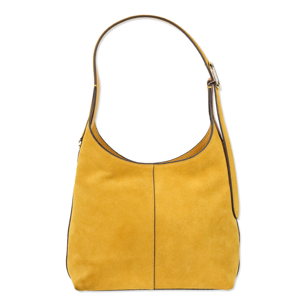 Kate Spade Squash Blossom 454 Suede Small Shoulder Bag