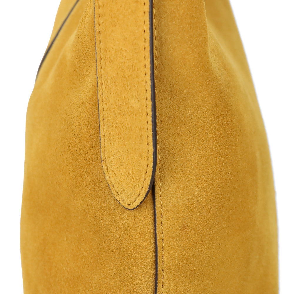 Kate Spade Squash Blossom 454 Suede Small Shoulder Bag